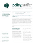 Policy Profiles August 2000