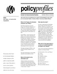 Policy Profiles May 1999