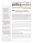 Policy Profiles Vol. 13 No. 3 December 2014 by Northern Illinois University Center for Government Studies, Mim Evans, and Norman Walzer