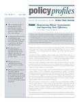 Policy Profiles Vol. 16 No. 2 July 2016 by Northern Illinois University Center for Government Studies, Norman Walzer, and Sri Chockalingam