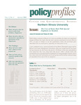 Policy Profiles Vol. 2 No. 3 August 2002 by Northern Illinois University Center for Government Studies, James M. Banovetz, and Thomas W. Kelty