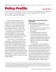 Policy Profiles Vol. 20 No. 1 June 2020