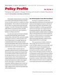Policy Profiles Vol. 20 No. 2 June 2020
