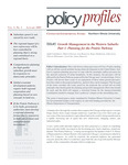 Policy Profiles Vol. 5 No. 1 January 2005 by Northern Illinois University Center for Government Studies, Robert Gleeson, Lisa Bergeron, Roger K. Dahlstrom, John Lewis, Theresa Wittenauer, Carol Zar, and James M. Banovetz