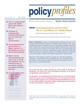 Policy Profiles Vol. 5 No. 2 May 2005 by Northern Illinois University Center for Government Studies and Telecommunications Policy Group of the Regional Development Institute