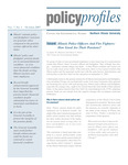 Policy Profiles Vol. 7 No. 1 October 2007 by Northern Illinois University Center for Government Studies, James M. Banovetz, and Dawn S. Peters