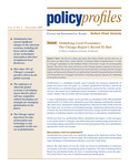 Policy Profiles Vol. 8 No. 2 November 2008 by Northern Illinois University Center for Government Studies, Rebecca Steffenson, and James M. Banovetz