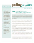 Policy Profiles Vol. 8 No. 3 February 2009 by Northern Illinois University Center for Government Studies, Rebecca Steffenson, and James M. Banovetz