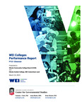 WEI Colleges Performance Report; FY21 Closeout