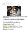 CSEAS Weekly Bulletin (April 18, 2011)