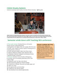 CSEAS Weekly Bulletin (April 23, 2012)