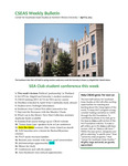 CSEAS Weekly Bulletin (April 8, 2013)
