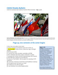CSEAS Weekly Bulletin (August 22, 2011)