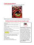 CSEAS Weekly Bulletin (February 11, 2013)