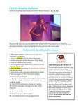 CSEAS Weekly Bulletin (January 28, 2013)