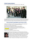 CSEAS Weekly Bulletin (November 1, 2010)