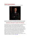 CSEAS Weekly Bulletin (October 18, 2010)