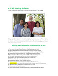 CSEAS Weekly Bulletin (October 4, 2010)