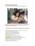CSEAS Weekly Bulletin (September 20, 2010)
